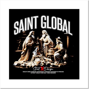 Saint Global Streetwear Design Posters and Art